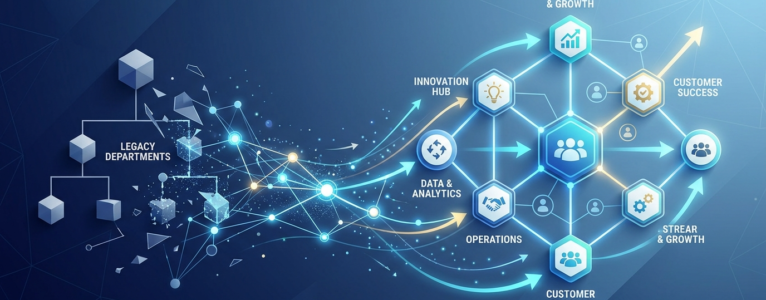 事業拡大に伴う組織再編成および新体制に関するお知らせ